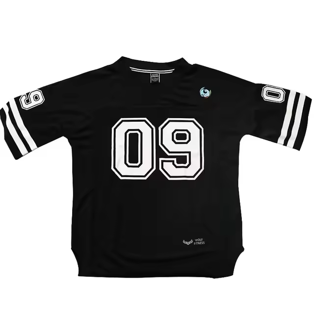 Camiseta De Hombre Nueva Marca Talla M-XXL Secado Rápido Transpirable Camiseta De Fútbol Deportiva Suelta Para Verano Estilo Casual - 1