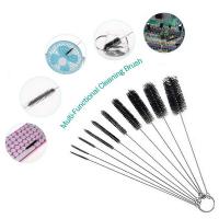 Set De 10 Brochas De Limpieza Para Pajillas Multifuncionales Con Mango Flexible Limpiador De Botellas Y Test Tubes Cepillo De Cerda Para Limpieza Doméstica Eco-amigable - details 4