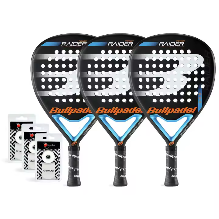 Pack Trio Bullpadel Raider - 1