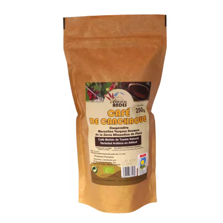 El Oro De Los Andes Café Molido Arábica Torrefacto Natural 250G - 1