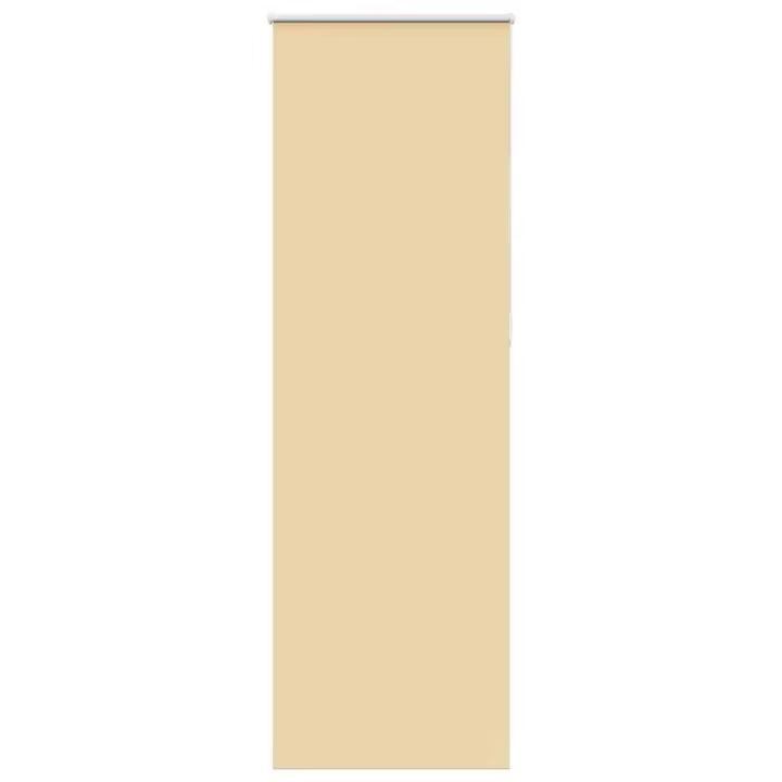 vidaXL Estor Enrollable Opaco Beige 75x210 cm Tela Ancho 70,7 cm - 1
