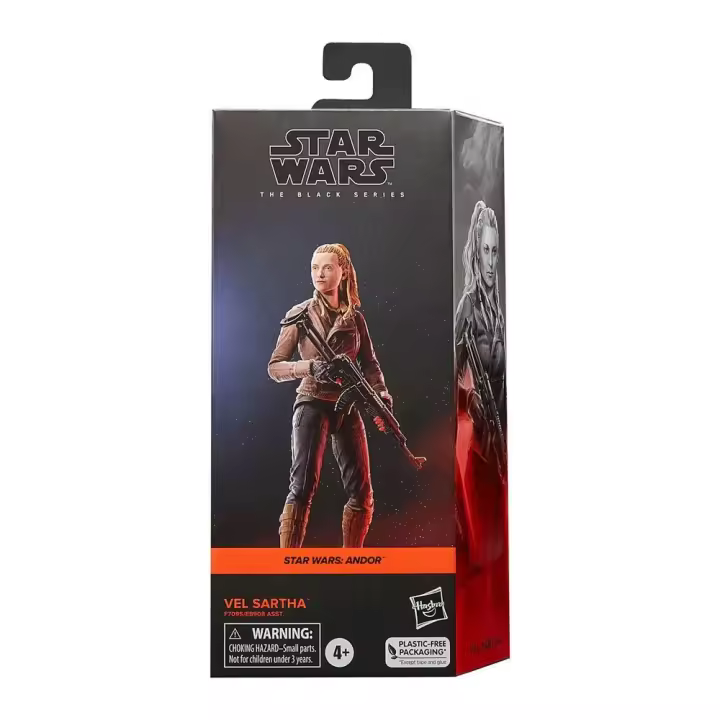 FIGURA STAR WARS ANDOR VEL SARTHA SERIE BLACK - 1