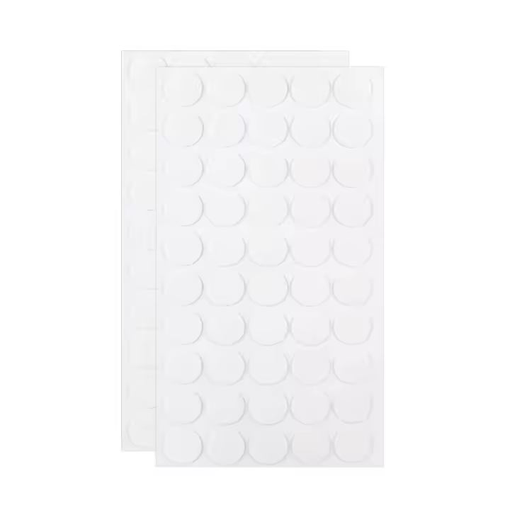 Cinta Adhesiva Doble Cara Con 60-100 Puntos Transparentes Para Manualidades Y DIY Resistente Al Agua Sin Rastros De Adhesivo - 1