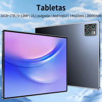 5G Tablet Android 13,0 Nueva tableta de 10,1 pulgadas 16GB Ram 1TB ROM tableta 5MP 13MP 20000mAh 14 WiFi tableta de Red Bluetooth - details 0