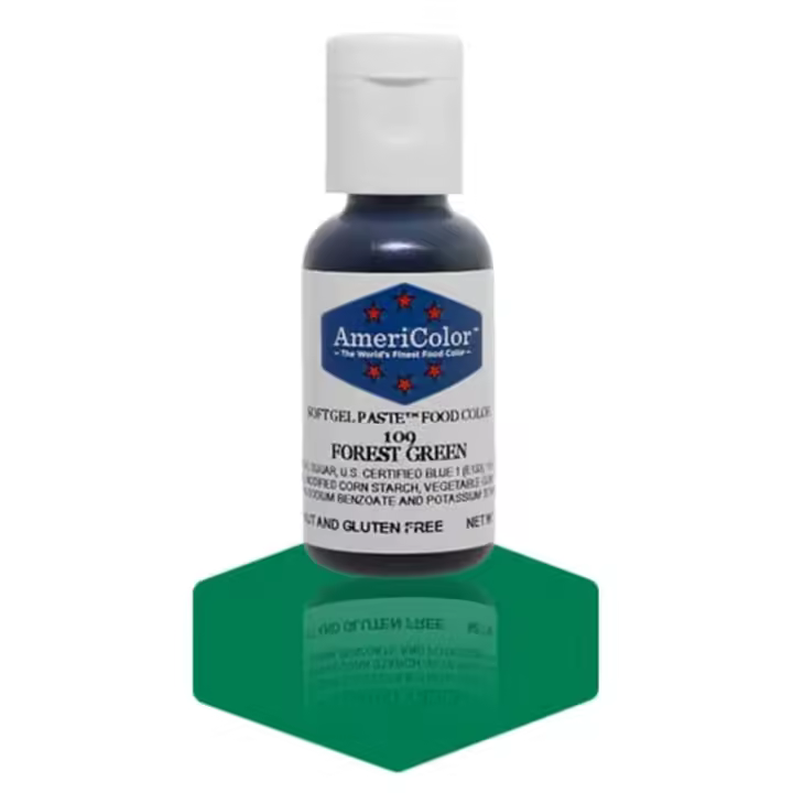 Colorante En Gel Verde Bosque (21 G) - Americolor - 1