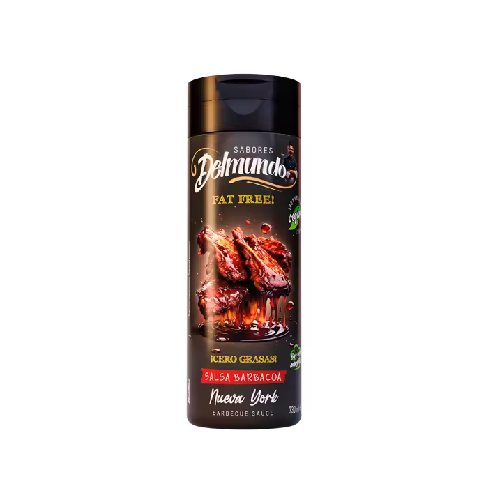 Salsa Barbacoa | Sin grasas ni azúcares | Sabores del Mundo | 350gr - 1