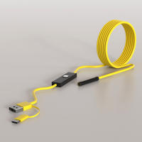 Cámara De Endoscopio Android Con 6 LED Ajustables IP67 Impermeable 1m 2m 5m Micro Cámara De Inspección Video Tubo Serpiente Borescope - details 20