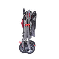 AREBOS Carro de Mano Premium con Toldo Plegable 100 Kg Negro/Gris - details 18