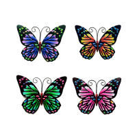 Arte De Mariposa Metálico Para Pared Decoración Colgante De Hierro Para Jardín Ornamento De Arte De Mariposa De Hierro - details 6