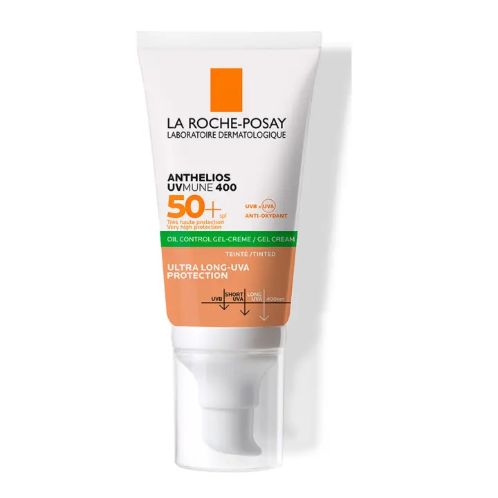 La Roche Posay Anthelios Spf50+ Gel Toque Color Antibrillos 50 ml - 1