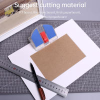 Cortadora De Papel Aibecy Trimmer De Escritorio Soporte De Superficie Inclinada a 45° O Plana a 90° Con Diseño De Bloqueo De Seguridad Para Manualidades Y Fotos - details 4