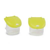 Bebedero y Comedero para Pájaros 2 Unidades Voltrega – Alimentador y Dispensador de Agua Ecológico, Fácil Limpieza e Instalación, Compatible con la mayoria de las jaulas - details 1