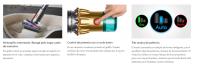 Aspiradora sin cables Dyson V12 Detect™ Slim (Dorado) - details 6