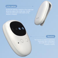 Con receptor y transmisor de clip para niños, Niños, cuidado del orinal, área de Acción de 10 a 20 m, Ruido de vibración, recordatory, watería incorporada con - details 0
