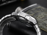 Reloj Mecánico Para Hombre Resistente Al Agua De Acero Inoxidable Con Reserva De Energía Y Movimiento Automático Skeleton Cuadrado Regalo - details 9