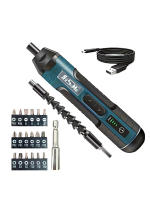Juego De Destornilladores Eléctricos Inalámbricos Recargables Con LED Frontal Y Batería De Litio Multifuncional Sin Marca - details 0