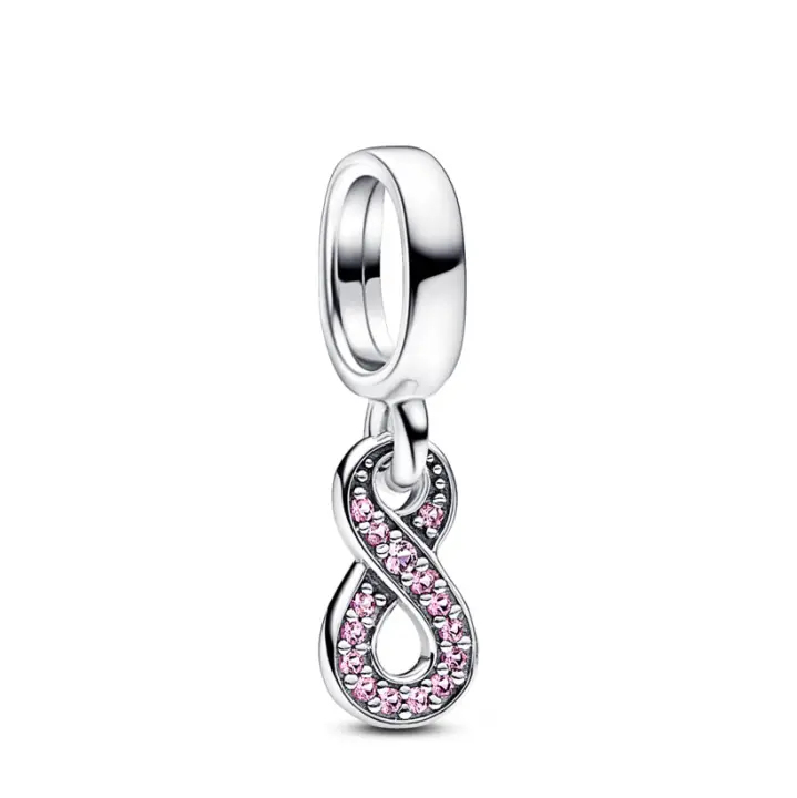 Pandora Charm Colgante en plata de ley Infinito Brillante 792766C01 , para Mujer - 1