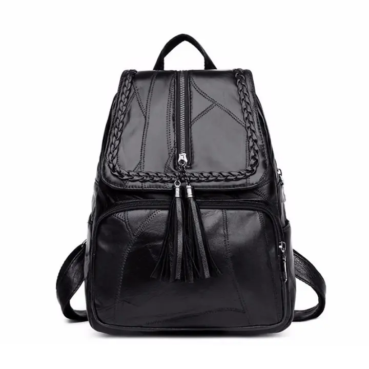 PU Leather Fashion Women Backpack Large Capacity Cosmetics Makeup Bag Travel Cosmetics Storage Bags Girls Backpack New - 1