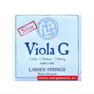 CUERDA VIOLA-Larsen (Sintetico/Plata) 3ª Medium Viola 4/4 - 1