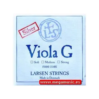 CUERDA VIOLA-Larsen (Sintetico/Plata) 3ª Medium Viola 4/4 - 1