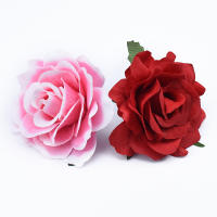 10pcs Flores Artificiales De Rosa Silken Para Boda Decoración De Casa Regalo De Navidad Scrapbook Broches Wreaths Accesorios Para Hogar - details 20