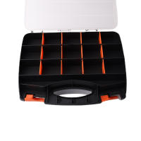 KMT Caja De Herramientas Portátil Con Compartimento Removible 1pc Caja De Plástico De 8 Tamaños Diferentes Organizador De Trabajo - details 28