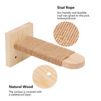 Escalera De Madera Para Gatos Con Cuerda De Sisal Y Árbol De Rascado Mobiliario Para Mascotas Adecuado Para Gatitos Y Gatos Domésticos - details 2