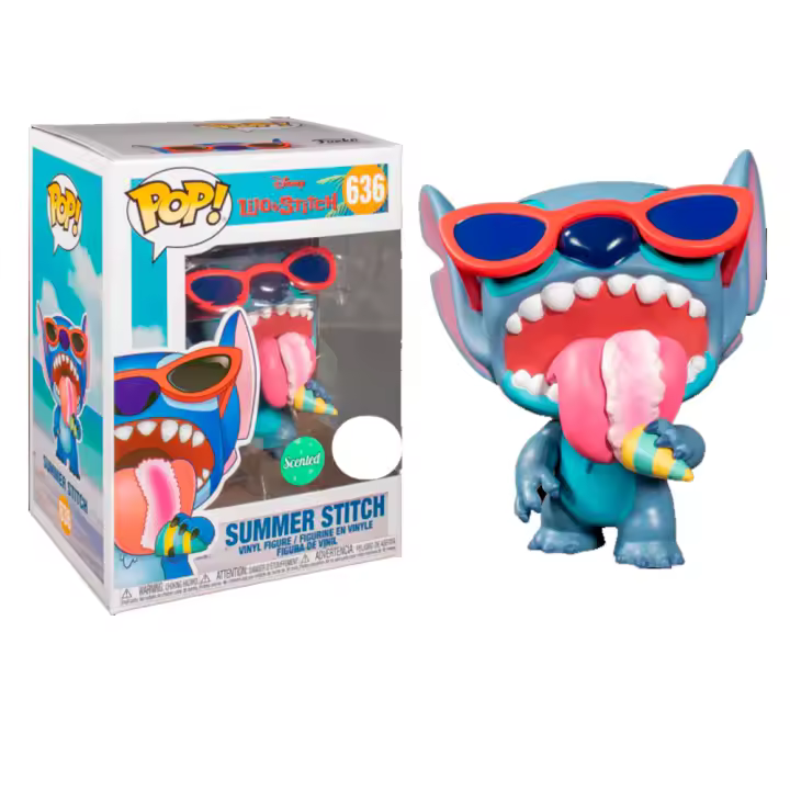 Funko Stitch Scented Summer Stitch Hawai 636 Lilo y stitch Pop Vinyl figura Disney - 1