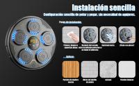 Entrenador de boxeo musical inteligente para niños y adultos, máquina de boxeo de respuesta electrónica LED, bolsa de arena colgante de pared, Compatible con Bluetooth - details 8