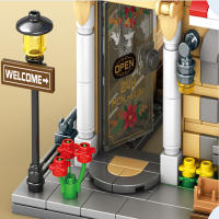 Bloques De Construcción De Hotel Para Niñas Y Niños Serie Ciudad Juguete De Montaje Miniatura Modelo Puzzle Para Niños Y Niñas - details 5