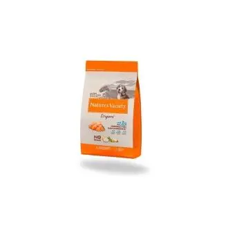 Pienso para Perro Cachorros NATURES VARIETY Original Puppy Salmon 10kg - 1