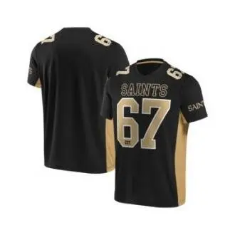 Camiseta Polymesh Fanatics Nfl New Orleans Saints Black - 1