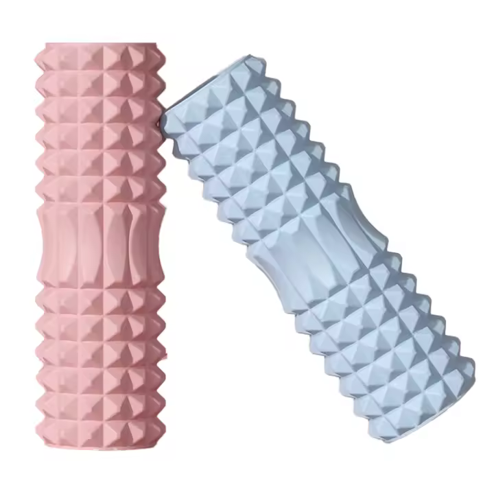 Roller De Espuma Para Masaje Profundo Alivio De Dolor Lumbar Rodillo De Masaje Para Auto Masaje Ejercicio Yoga Pilates - 1
