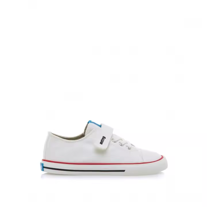Zapatillas de lona niño MUSTANG 49065 C45305 ZAPATILLA ELASTICO Y VELCRO BLANCO 34825 25V - 1