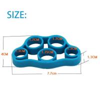 Griper De Dedos De Silicona Para Gimnasio Resistencia De Mano Expansor De Muñeca Elástico Entrenador De Fuerza Ejercicio - details 0
