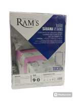 Ram'S - Juego de Sábanas de 150 - Ropa de Cama Matrimonial - Algodón 150 - Set 3 Piezas Sábanas Verano - details 5
