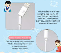 Cable De Protección Monochrome Para Auriculares Y Cables De Datos Con Resorte Plano Tipo Android Accesorio Útil Para El Hogar - details 1