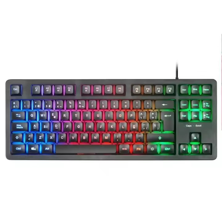 Teclado Gaming Mars Gaming MK023 TKL FRGB - Negro - 1