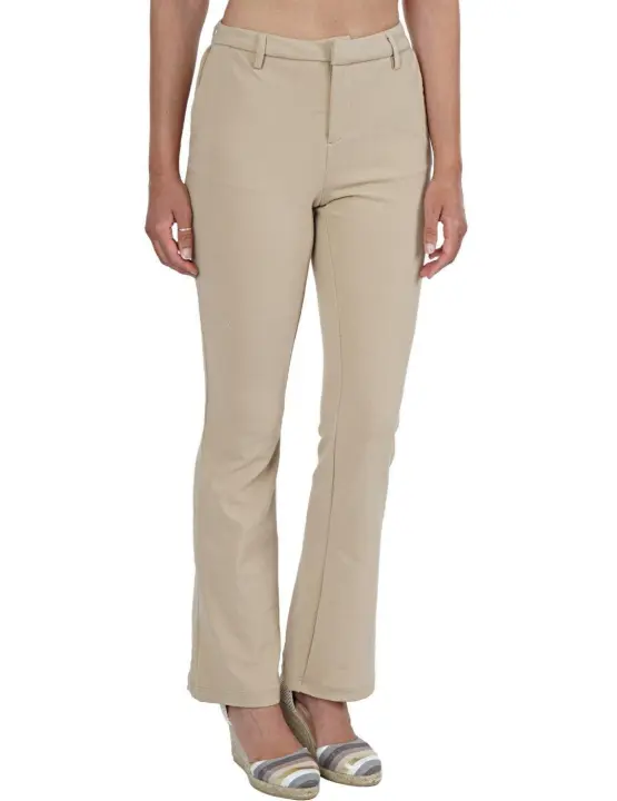 Pantalón Only Rocky Noos beige para mujer -a - 1