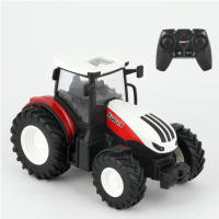 Juego De Juguetes Para Niños RC Tractor Y Camión Con Luz LED Control Remoto Simulador De Granjero Coche Y Camión De Escala 1/24 Para Niños - details 4