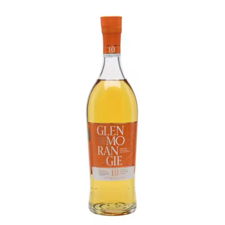 Whisky Glenmorangie 10 Años El Original - Botella 70 CL - Destilado en Escocia - 40% - 1
