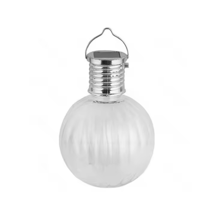 Luz ideal para colgar LED solar para césped de 6500K, fabricada en acero inoxidable - 1