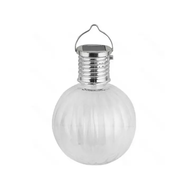 Luz ideal para colgar LED solar para césped de 6500K, fabricada en acero inoxidable - 1