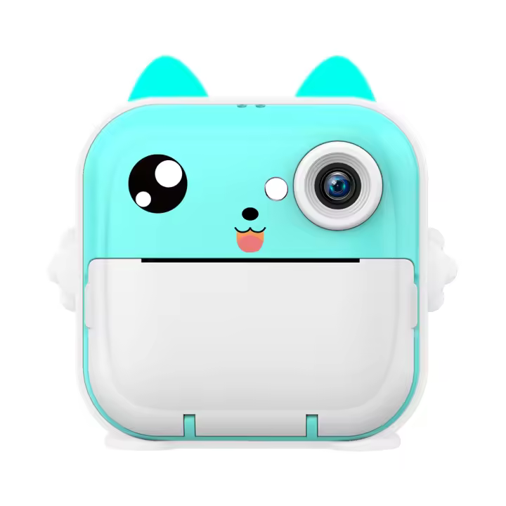 Cámara Digital Para Niños Q5 Con Impresora Térmica Mini Cámara Que Imprime Fotos Regalo Para Niños Camera Infantil Instantánea - 1