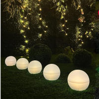 Guirnalda Luminosa Solar 5 Bombillas  de Globo LED Blanco Cálido - Larga duración -  - details 0