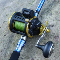 Carrete De Pesca En El Agua Salada Sougayilang Carrete De Arroqueo Con Carril Para Barco Oceánico Carrete De Pesca Redonda Para Baitcasting Pesca En Oceano - details 14