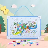 Tablero Blanco Magnético Doble Cara Para Niños Y Oficina Pizarra Escriptora Borrable Pared Montada Para Notas Y Mensajes - details 2