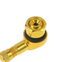 2pcs Valvulas De Rueda Para Motocicleta De Aluminio Aleación Ángulo De 90 Grados Tampa De Tubería Tubeless Stems Para Piezas CNC - details 3