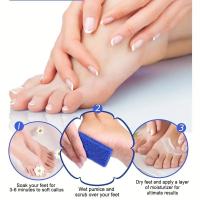 Piedra De Pisa Natural Para Los Pies - Exfoliador Suave Para Cutículas Duras Y Callos - Herramienta De Pedicura Dual-Purpose Para Un Salón De Belleza De Calidad - details 6