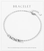 Zenyth-s925 a través del Cuerpo de Plata esterlina Diseño Geométrico pulsera Femenina Europa y los Estados Unidos Nicho de Diseño Transfronterizo de moda pulsera de Cadena ajustable - details 0